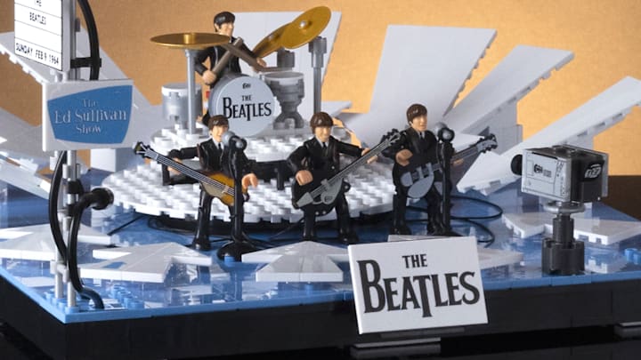 Beatles Lego Set. Image Credit to Mattel. 