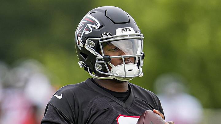 Atlanta Falcons quarterback Michael Penix Jr. has been limited but participating in OTAs and minicamp. Atlanta Falcons quarterback Michael Penix Jr. has been limited but participating in OTAs and minicamp.