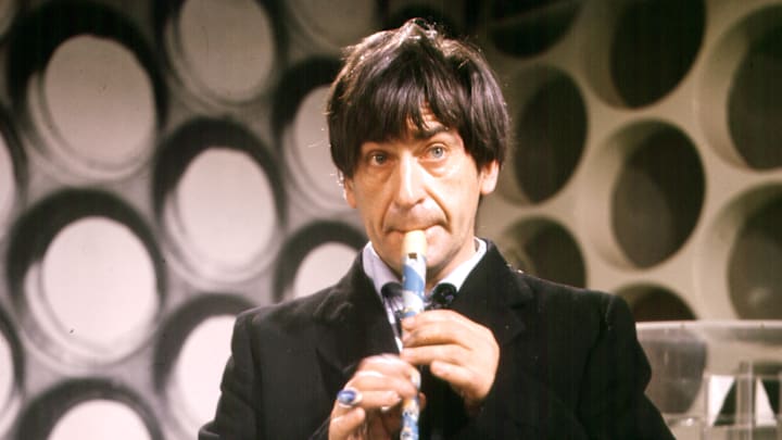 Patrick Troughton as the Second Doctor in Doctor Who. 