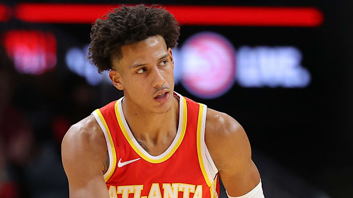 Atlanta Hawks forward Jalen Johnson