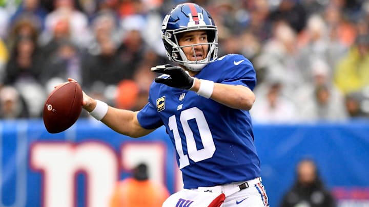 Eli Manning will not be receiving a gold jacket this year. Eli Manning will not be receiving a gold jacket this year.