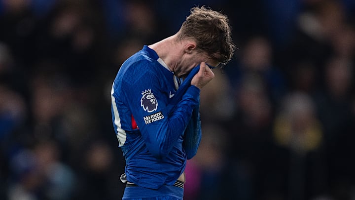 Cole Palmer’s frustration was visible after Chelsea’s capitulation.