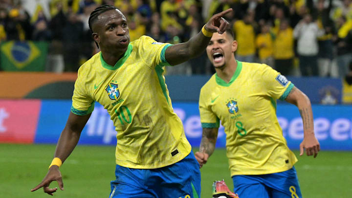 Vini Jr é uma das estrelas da Seleção Brasileira