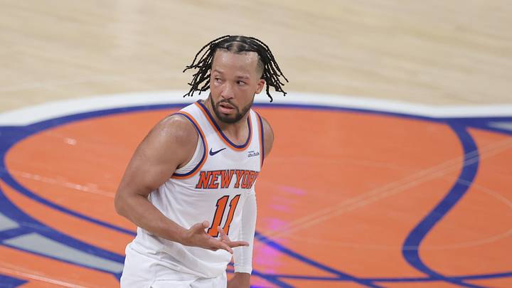 New York Knicks guard Jalen Brunson is third in the odds to win Finals MVP. New York Knicks guard Jalen Brunson is third in the odds to win Finals MVP.