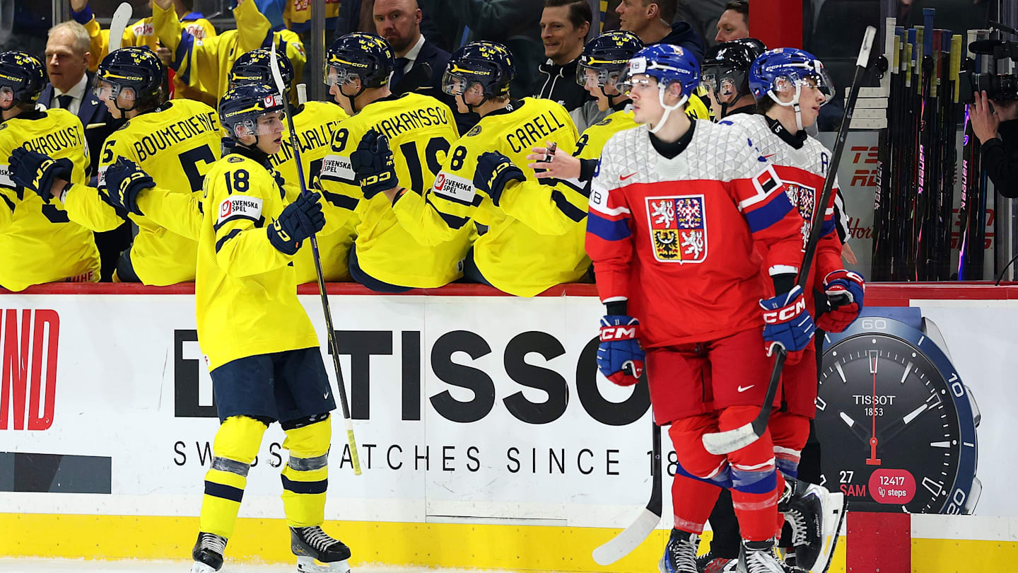 NY Islanders prospect named player of the game as Sweden wins World Juniors gold