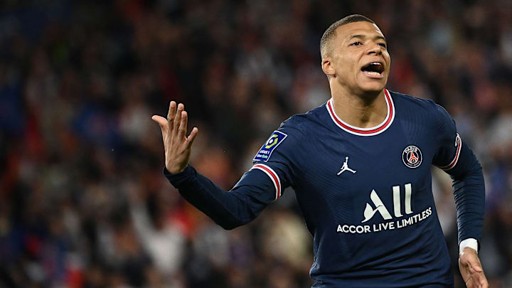 Kylian Mbappé avec le PSG