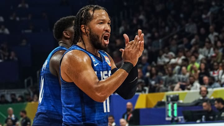 Estados Unidos, con Jalen Brunson como armador titular, quiere regresar a la final de la Copa Mundial de Baloncesto FIBA