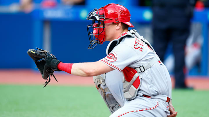Cincinnati Reds catcher Tyler Stephenson.