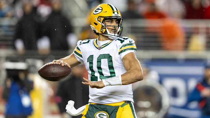 Green Bay Packers quarterback Jordan Love
