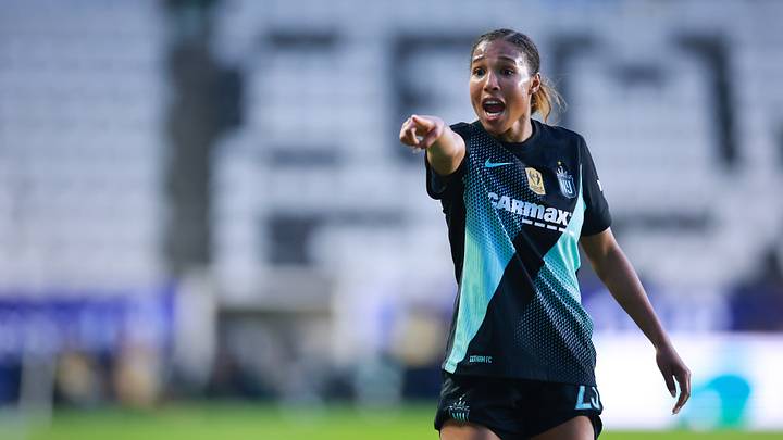 Midge Purce of Gotham FC Midge Purce of Gotham FC