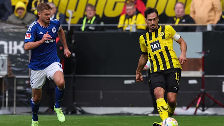 Mats Hummels mit Simon Terodde