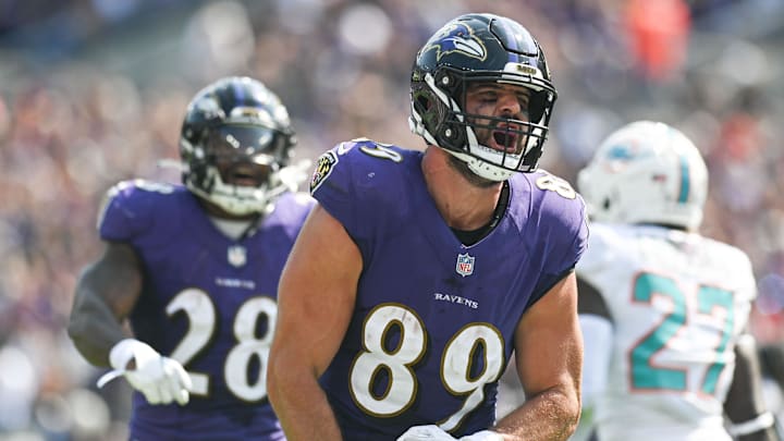 Baltimore Ravens tight end Mark Andrews.