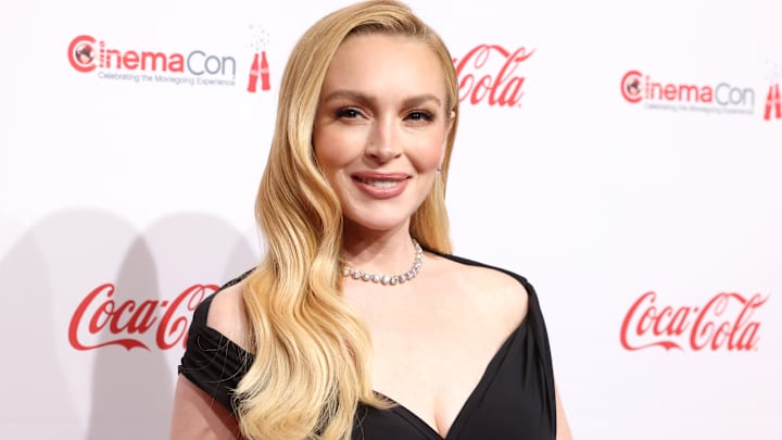 Lindsay Lohan - CinemaCon 2025 - Big Screen Achievement Awards - Arrivals