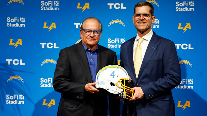Los Angeles Chargers Introduce Jim Harbaugh As Head Coach