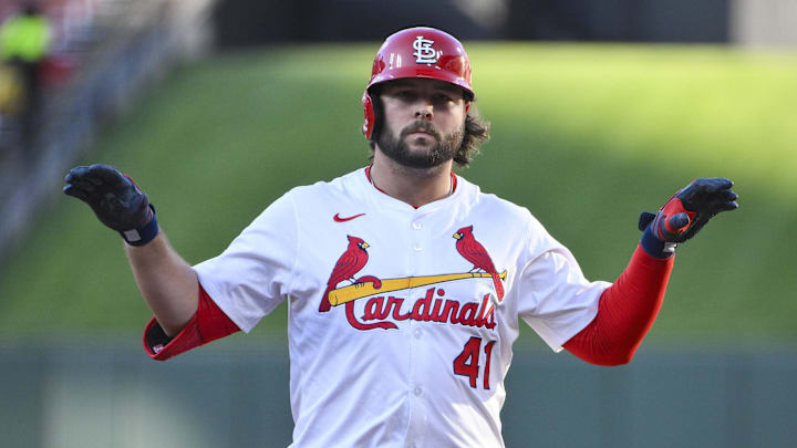 St. Louis Cardinals right fielder Alec Burleson is a great prop target on July 23.