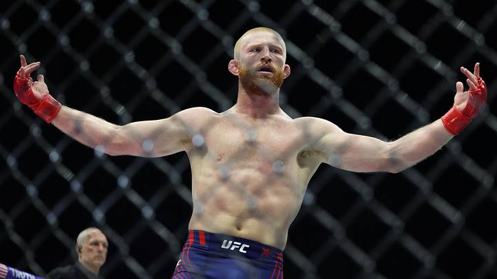 Former Penn State wrestler Bo Nickal celebrates a win against Kyle Daukaus during UFC Freedom 250 at White House South Lawn. Former Penn State wrestler Bo Nickal celebrates a win against Kyle Daukaus during UFC Freedom 250 at White House South Lawn.