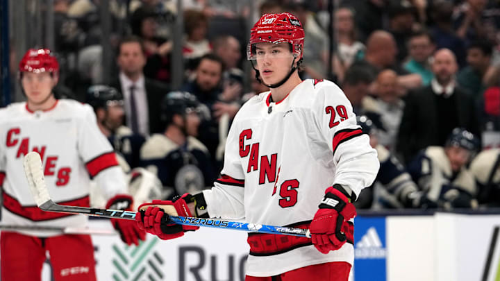 Carolina Hurricanes v Columbus Blue Jackets