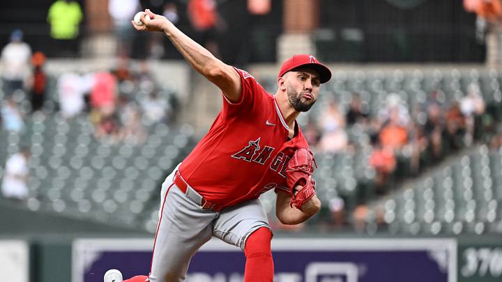 Aug 4, 2026; Baltimore, Maryland, USA; Los Angeles Angels pitcher Grayson Rodriguez (21) delivers a pitch during the first inning against the Baltimore Orioles at Oriole Park at Camden Yards. Mandatory Credit: James A. Pittman-Imagn Images Aug 4, 2026; Baltimore, Maryland, USA; Los Angeles Angels pitcher Grayson Rodriguez (21) delivers a pitch during the first inning against the Baltimore Orioles at Oriole Park at Camden Yards. Mandatory Credit: James A. Pittman-Imagn Images