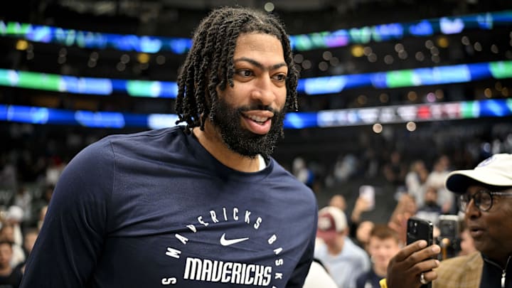 Dallas Mavericks forward Anthony Davis.