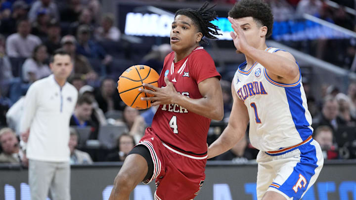  Texas Tech Red Raiders guard Christian Anderson (4) Mandatory Credit: Kyle Terada-Imagn Images