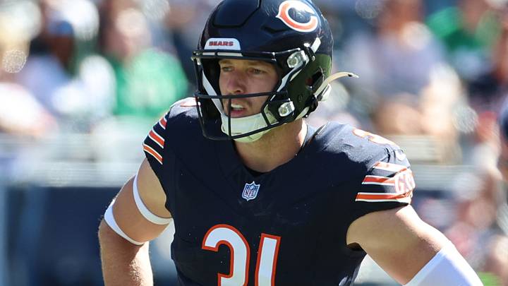 Oct 4, 2026; Chicago, Illinois, USA;  Chicago Bears safety Dillon Thieneman (31)