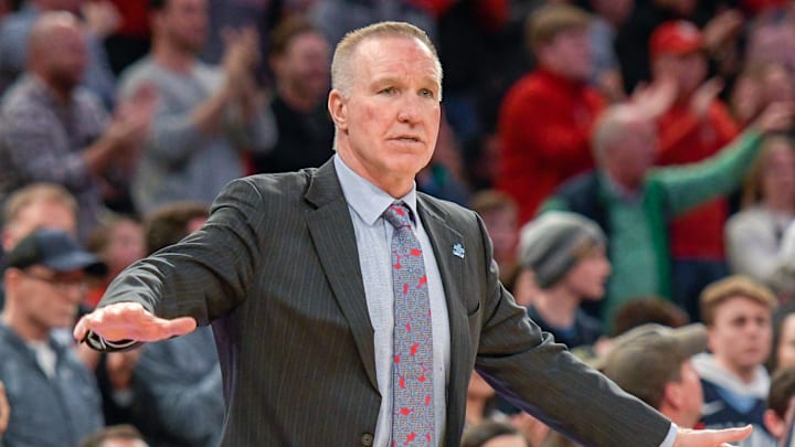 Villanova v St John's; Former St. John's basketball head coach Chris Mullin