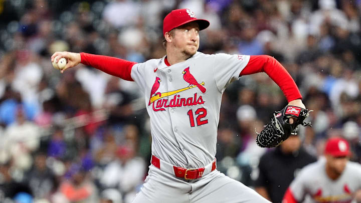 St. Louis Cardinals starting pitcher Erick Fedde.