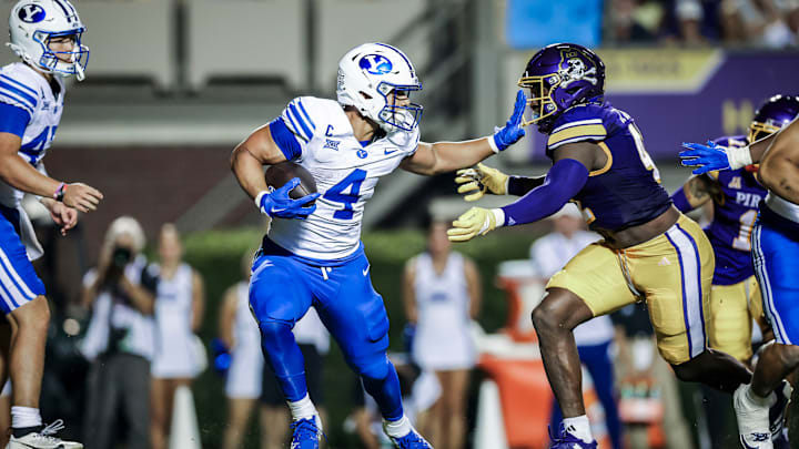 BYU RB LJ Martin against East Carolina