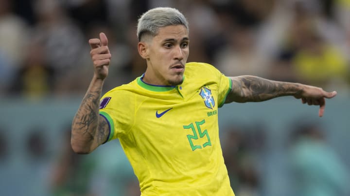 Pedro durante a Copa do Mundo 2022