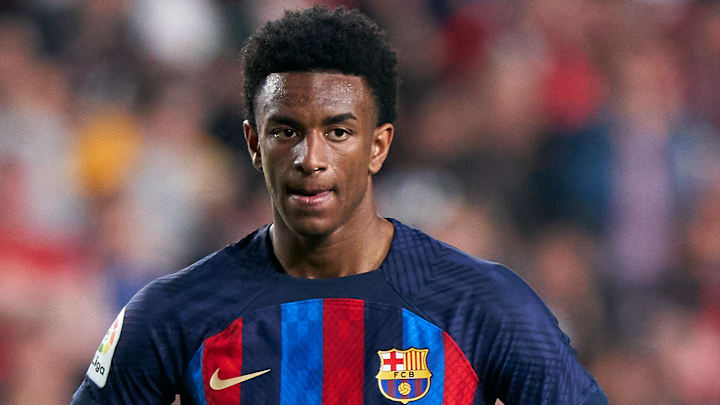 Alejandro Balde, défenseur gauche du FC Barcelone