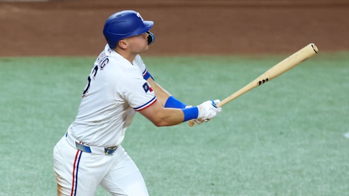 Texas Rangers third baseman Josh Jung.