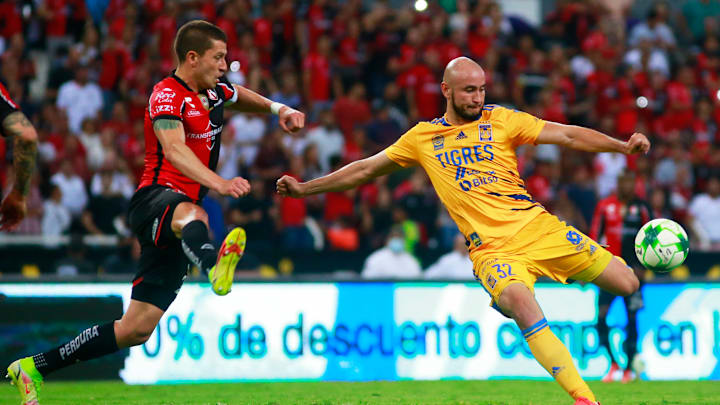 Atlas goleó a Tigres UANL en el partido de ida de las semifinales de Liga MX