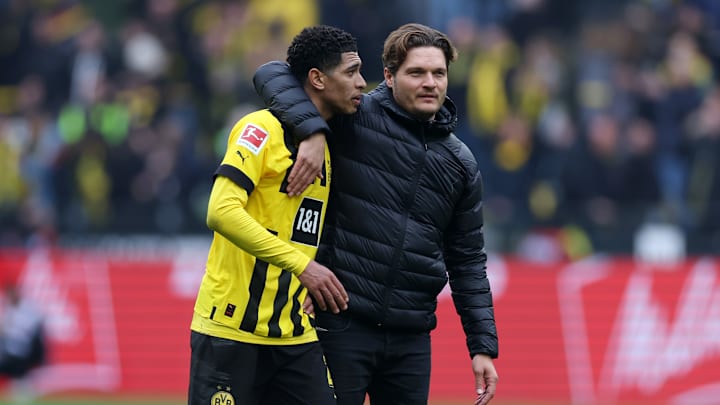 Edin Terzic mit Jude Bellingham