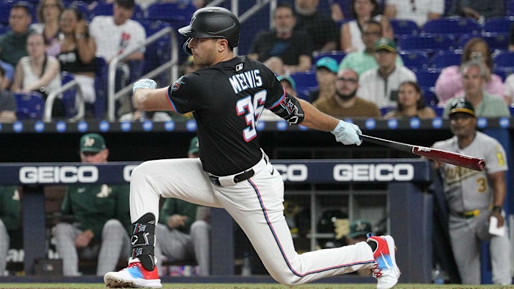 Athletics v Miami Marlins