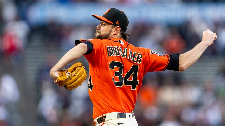 Giants pitcher JT Brubaker Giants pitcher JT Brubaker