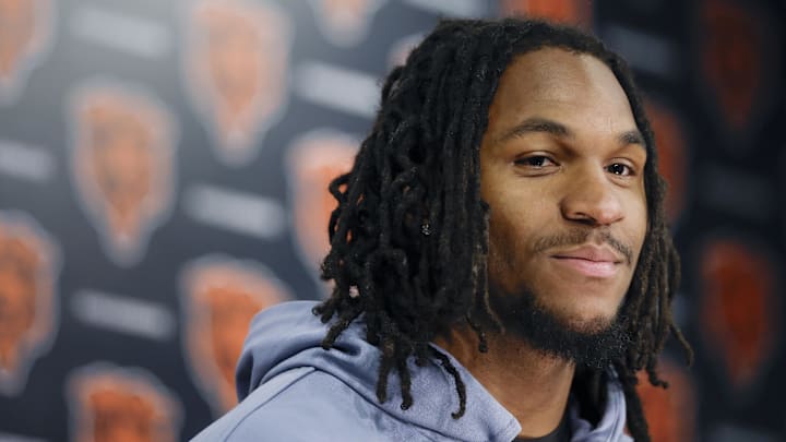 Chicago Bears wide receiver Luther Burden III 