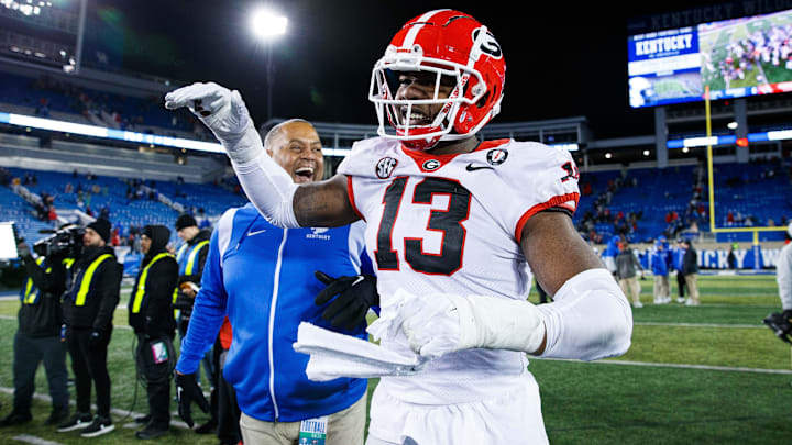Georgia Bulldogs defensive lineman Mykel Williams 
