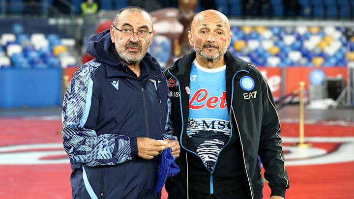 Sarri e Spalletti Sarri e Spalletti