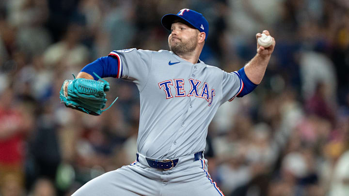 Texas Rangers pitcher Danny Coulombe