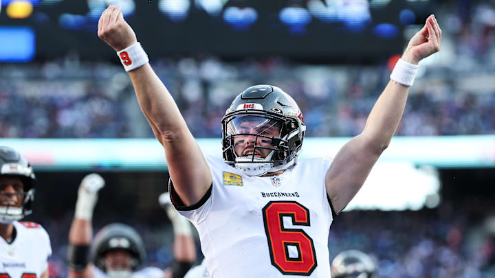 Baker Mayfield and the Tampa Bay Buccaneers steamrolled the New York Giants 30-7 in Week 12.