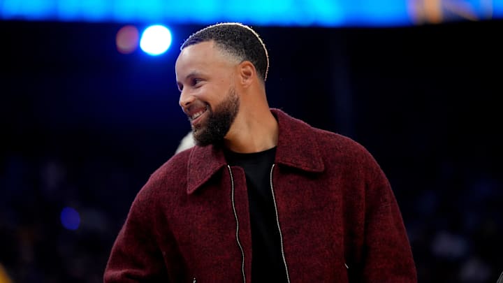 Golden State Warriors guard Stephen Curry. Golden State Warriors guard Stephen Curry.