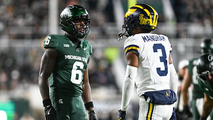 COLLEGE FOOTBALL: OCT 25 Michigan at Michigan State