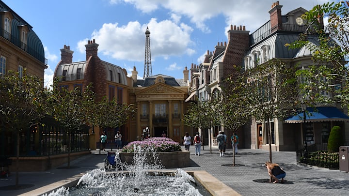 Morocco shopping district at Epcot.
