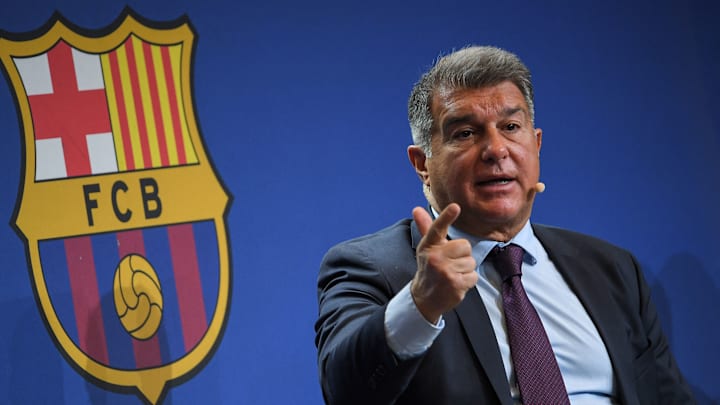 Joan Laporta est le président du FC Barcelone.