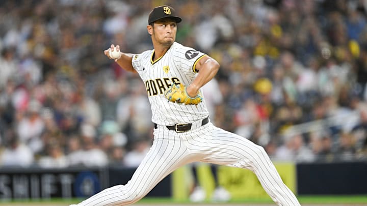San Diego Padres pitcher Yu Darvish