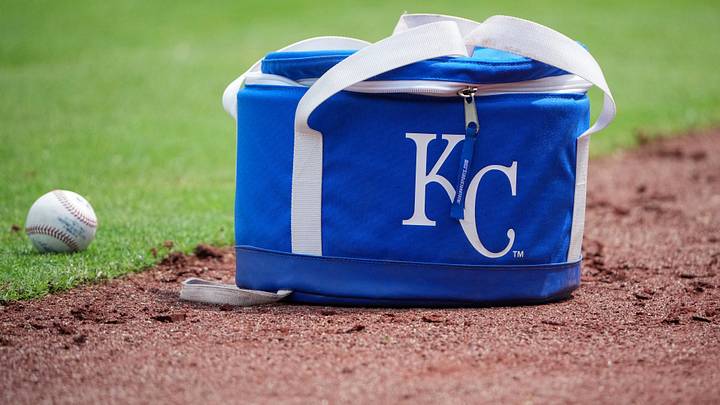 Jun 15, 2025; Kansas City, Missouri, USA; A general view of a Kansas City Royals ball bag prior to a game against the Athletics at Kauffman Stadium. Mandatory Credit: Denny Medley-Imagn Images Jun 15, 2025; Kansas City, Missouri, USA; A general view of a Kansas City Royals ball bag prior to a game against the Athletics at Kauffman Stadium. Mandatory Credit: Denny Medley-Imagn Images