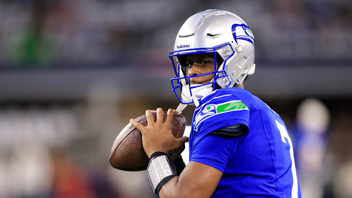 Geno Smith of the Seattle Seahawks