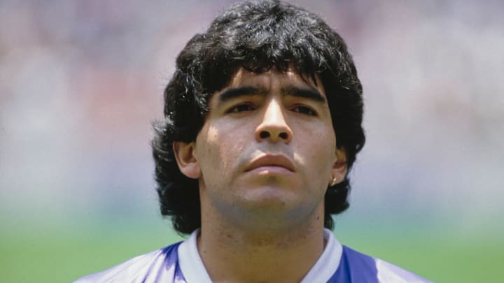 Diego Maradona Argentina v England 1986 FIFA World Cup