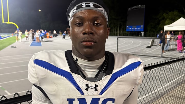 Sophomore wide receiver Eric McFarland scored three touchdowns -- one rushing, two receiving -- to lead No. 6 IMG Academy of Bradenton, Fla., to a 41-7 preseason Kickoff Classic victory against The First Academy of Orlando on Thursday,