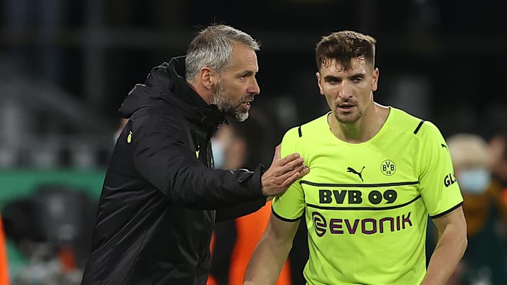 Hat weiterhin einige Ausfälle zu beklagen: Marco Rose (l.)